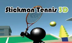 PLay Stickman Tennis 3D now!